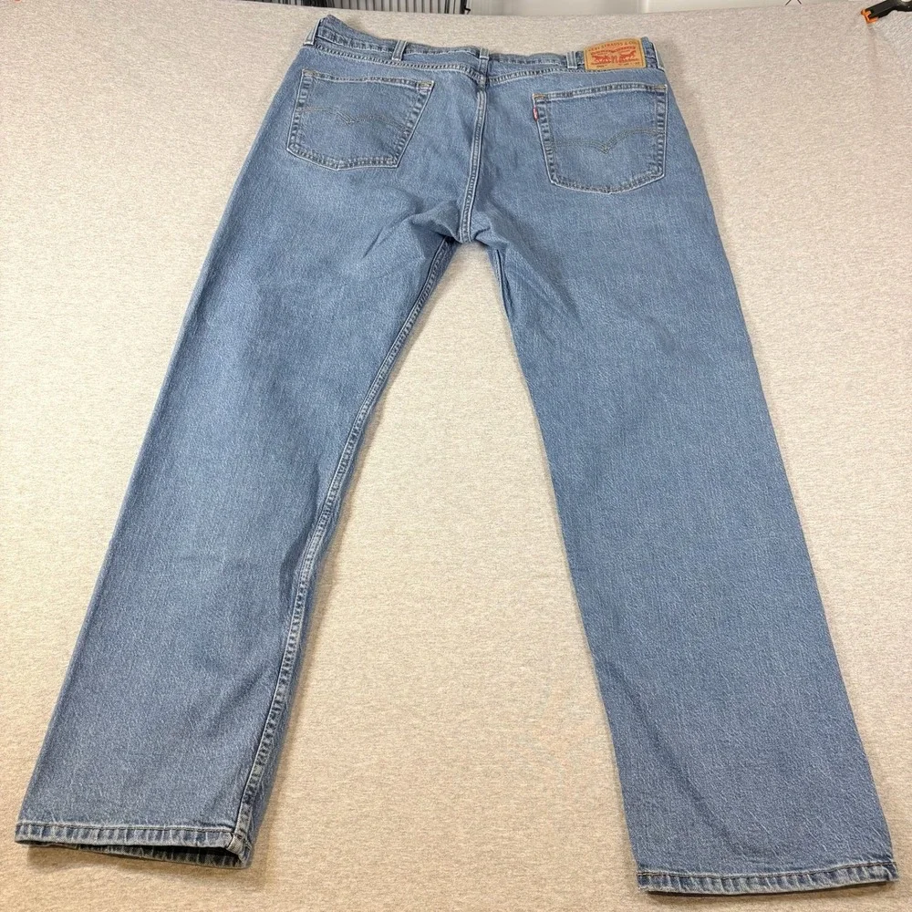 Levi's 505 Regular Fit Jeans Mens 40x32 Blue Straight Leg Denim Medium Wash